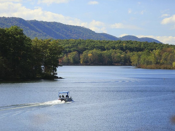 Location for Campground Resort in Central Pennsylvania Lake Raystown