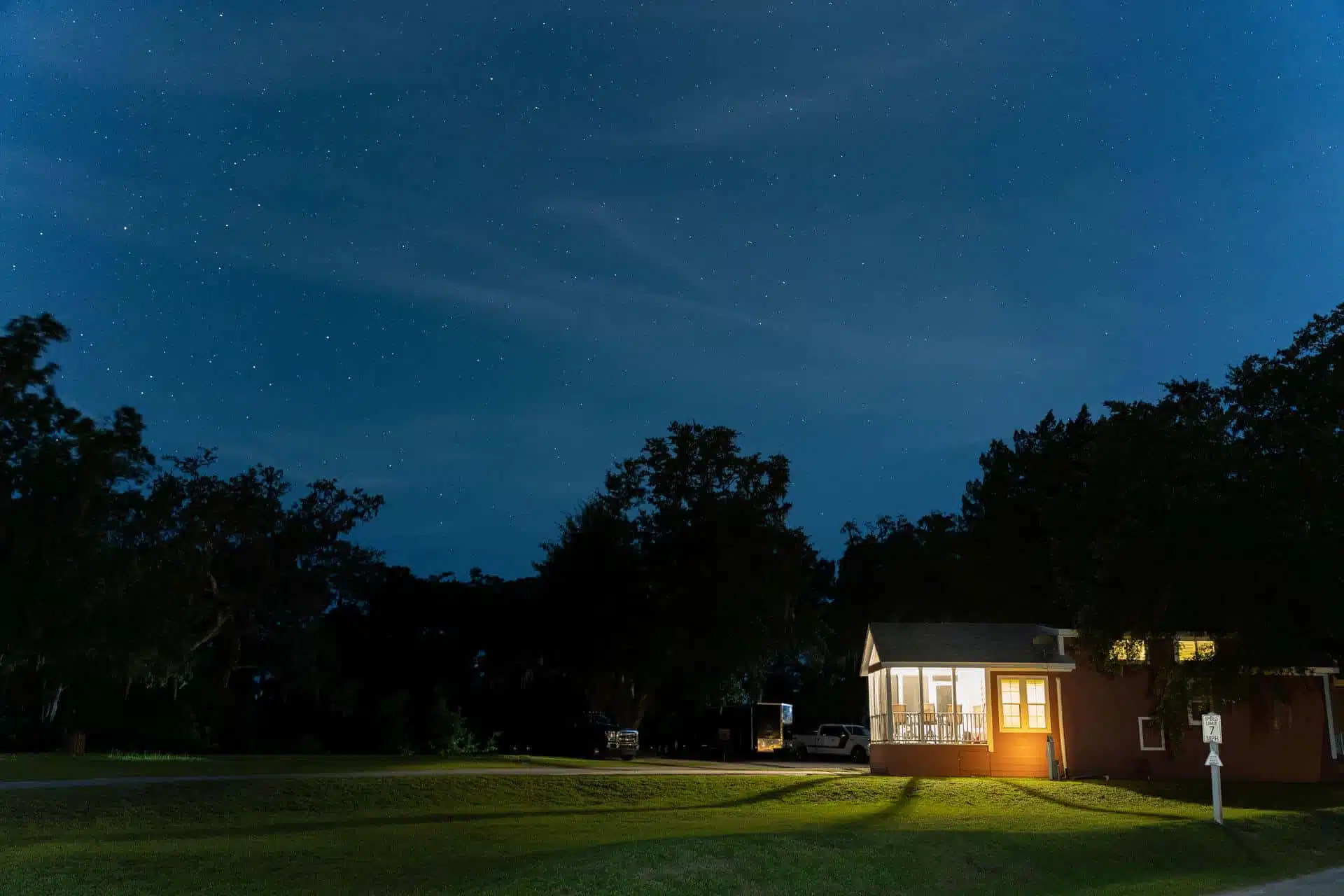 Cottage at Night