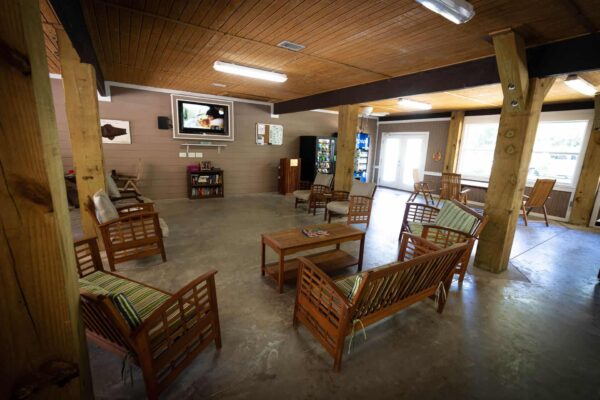 Lounge area