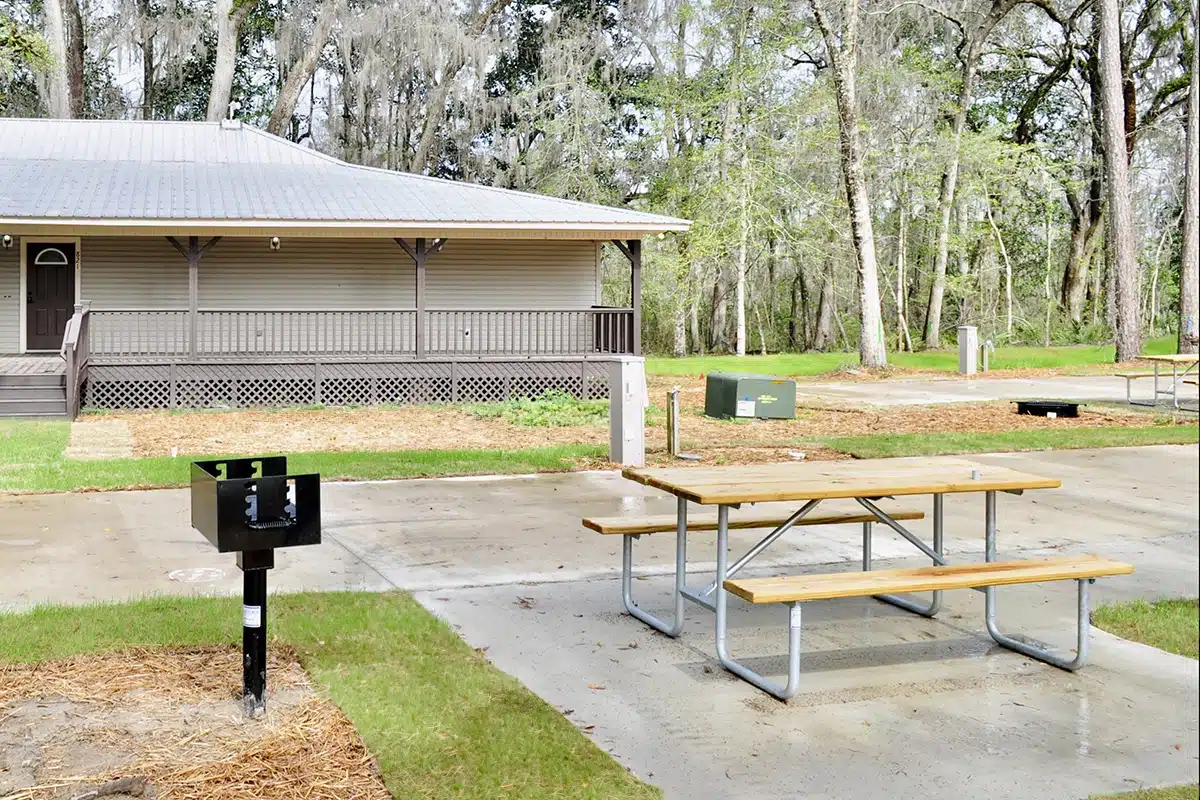 rv site at live oak landing