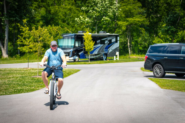 Man Biking