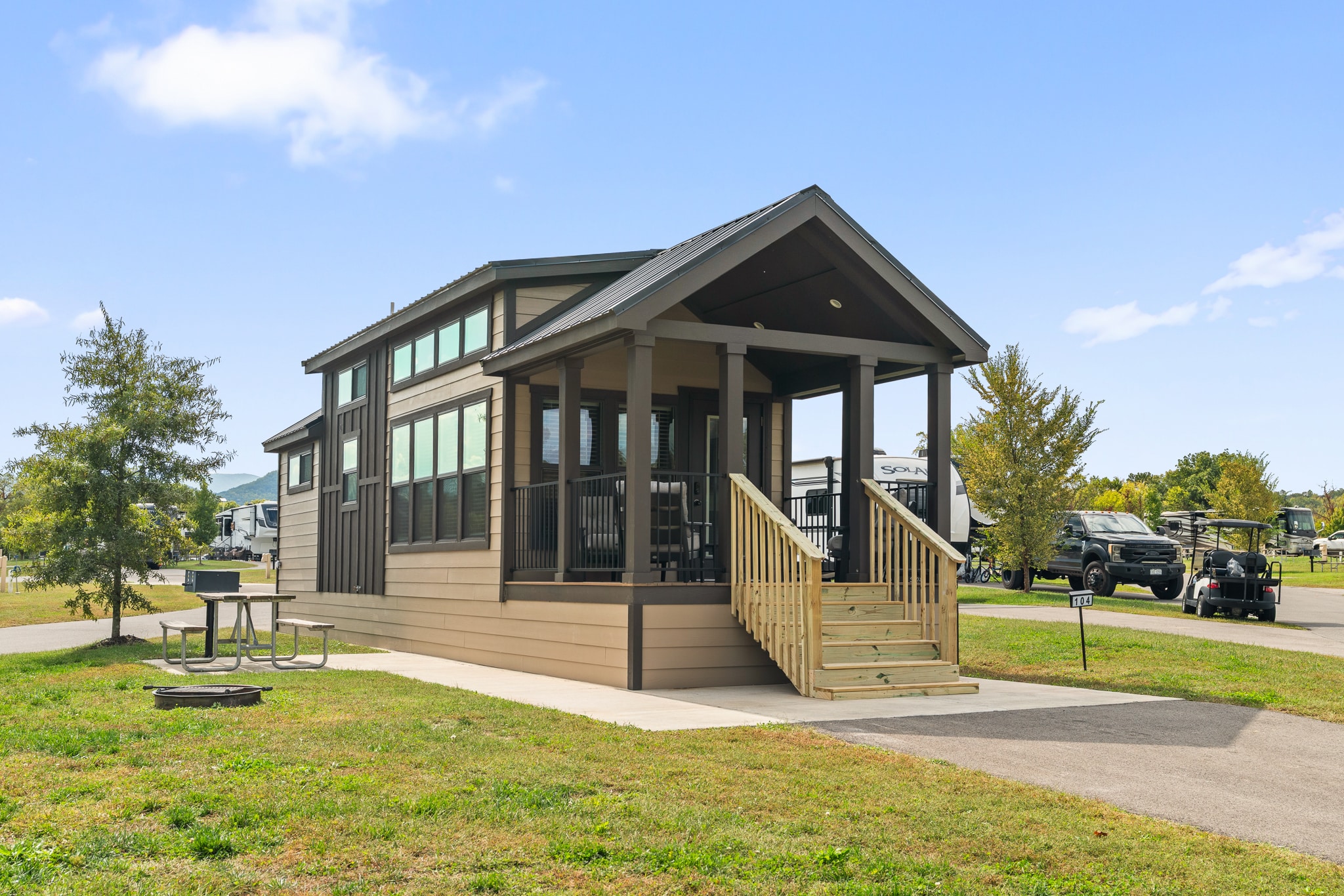 Vc Rvn Great Smoky Mountain Retreat - Site 104 - Pigeon Forge Landing RV ...