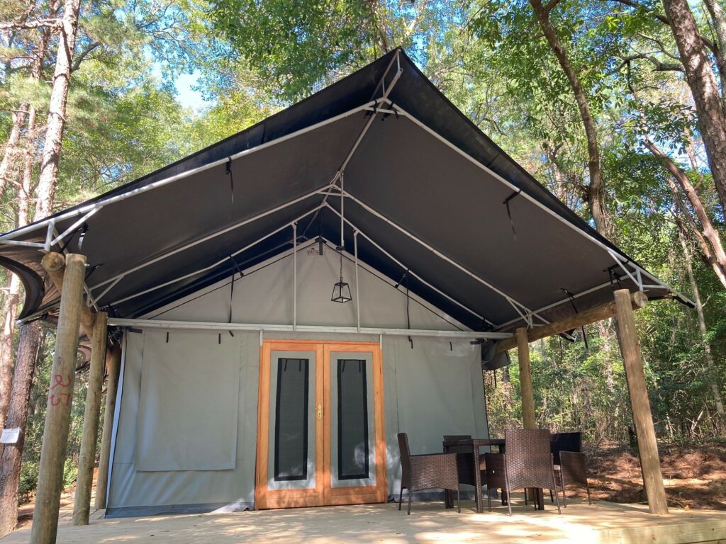 Springbok Exterior 3 Georgia Glamping Tent