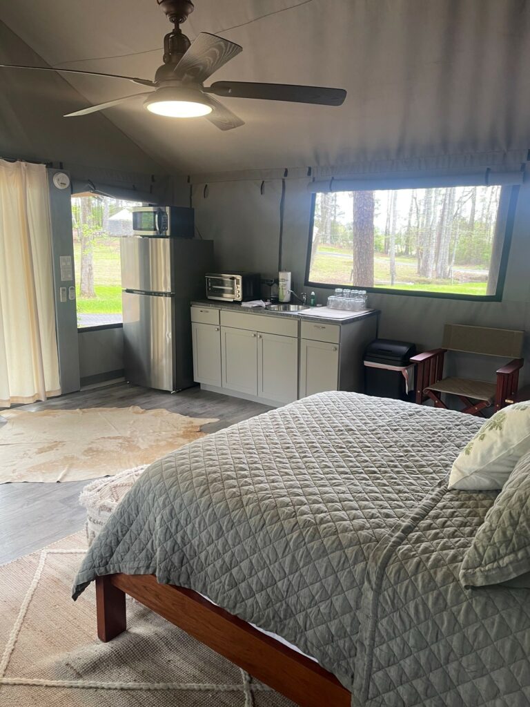 Springbok Interior 4 Georgia Glamping Tent