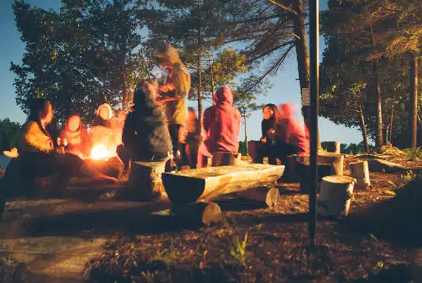 Cabin Campfire