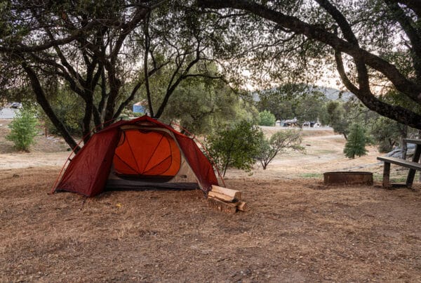 tent site